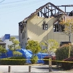 　事件があった現場＝１７日、広島県東広島市