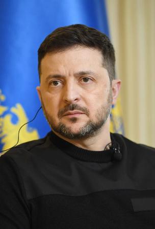 　ウクライナのゼレンスキー大統領