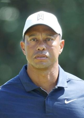 　タイガー・ウッズ選手（ゲッティ＝共同）