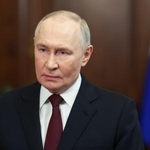 　ロシアのプーチン大統領＝２７日、モスクワ（ＡＰ＝共同）