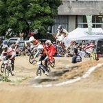 　三陸ＢＭＸスタジアムで開催されたレースの様子＝２０２５年９月（福山北斗さん提供）