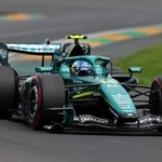 　予選に臨むフェルナンド・アロンソ＝７日、オーストラリア・メルボルン（ゲッティ＝共同）