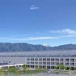 　リニア中央新幹線の山梨県駅（仮称）の完成予想図（ＪＲ東海提供）