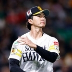 　７回途中１失点だったソフトバンク・上沢＝みずほペイペイドーム