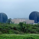 　台湾南部・屏東県の台湾電力第３原発＝２０２５年８月（共同）