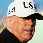 　トランプ米大統領＝１３日（ロイター＝共同）