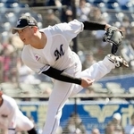 　５回無失点の力投を見せたロッテ先発の田中＝ＺＯＺＯマリン