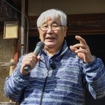 　「日野町事件」の現場を訪れた阪原弘さんの長男弘次さん＝１４日午後、滋賀県日野町