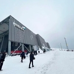 　デンマーク政府が滑走路破壊計画を立てていたとされるグリーンランド中心都市ヌークの空港＝１月（共同）