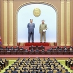 　２０２５年１月、平壌の万寿台議事堂で開かれた北朝鮮の最高人民会議（朝鮮中央通信＝共同）