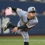 　オリックス戦に先発し、５回無失点の阪神・伊原＝京セラドーム