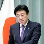 　記者会見する木原官房長官＝２３日午前、首相官邸