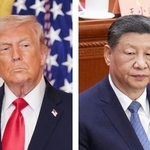 　トランプ米大統領（ゲッティ＝共同）、中国の習近平国家主席