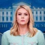 　米ホワイトハウスのレビット報道官（ゲッティ＝共同）