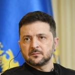 　ウクライナのゼレンスキー大統領