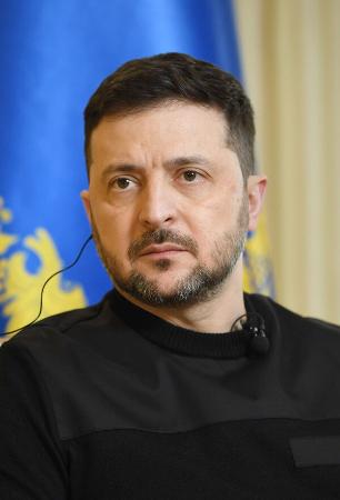 　ウクライナのゼレンスキー大統領