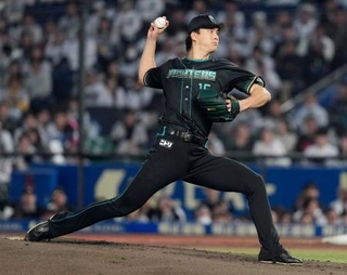 　ロッテ戦に先発した日本ハム・達＝ＺＯＺＯマリン