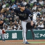 　西武戦に先発し、６回３失点で今季初勝利を挙げたオリックス・宮城＝ベルーナドーム