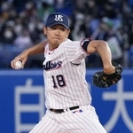 　広島戦に先発したヤクルト・奥川＝神宮