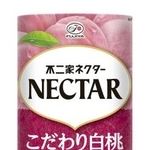　不二家の「ネクターこだわり白桃（１９５ｇカートカン）」