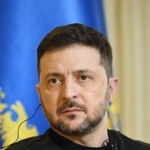 　ウクライナのゼレンスキー大統領