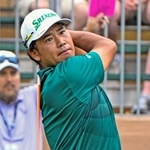 　第３ラウンド、１２ホールを回って通算６アンダーで暫定３０位の松山英樹＝ＴＰＣサンアントニオ（共同）