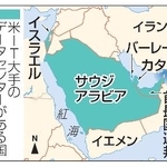 　中東のデータセンター所在国