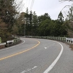 　女性の遺体が発見された現場付近＝７日、長野県阿南町