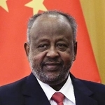 　ジブチのゲレ大統領（ゲッティ＝共同）