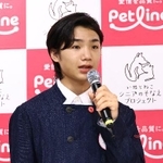 　イベントに登場した寺田心＝東京都新宿区