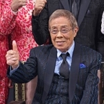 　コンサートに先立ち取材に応じた北島三郎＝東京都八王子市