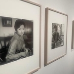 　「巨匠が撮った高峰秀子写真展」の展示風景＝東京都目黒区の東京都写真美術館
