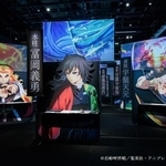 　「アニメ『鬼滅の刃』柱展」の会場