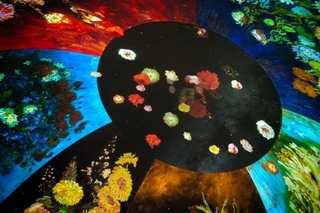 　ゴッホ作品に没入できる「イマーシブ・プラネタリウム　ゴッホ」（提供写真）