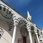 　東京ジャーミイの礼拝堂外観＝東京都渋谷区