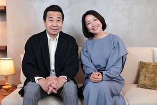 　三宅裕司（左）と羽田美智子