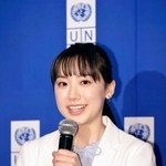 　記者会見で意気込みを話す芦田愛菜＝東京都千代田区
