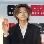 　カレンダー発売記念イベントに登場した庄司浩平＝東京都渋谷区
