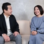 　三宅裕司（左）と羽田美智子