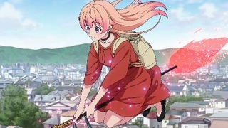 　アニメ「ウィッチウォッチ」より。魔法で空を飛ぶニコ（（Ｃ）篠原健太／集英社・ウィッチウォッチ製作委員会・ＭＢＳ）