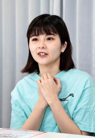 　「キャストに合わせて演出も変わっている部分があって、再演だけど一から作り上げている感覚」と話す田村芽実