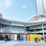 　高輪ゲートウェイシティのゲートウェイパーク＝東京都港区