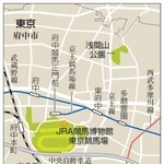 府中競馬場かいわい