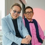 　ルパン三世役の栗田貫一（右）と偽ルパン役の堀内賢雄