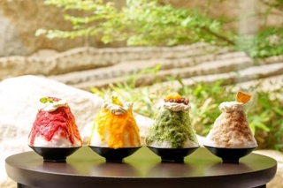　セルリアンタワー東急ホテルで提供されるかき氷４種（提供写真）
