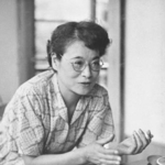 　作家の大田洋子＝１９５４年