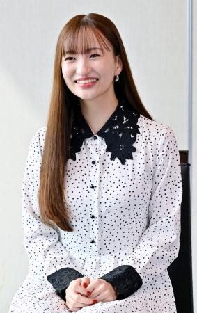 　「『のだめカンタービレ』には私の青春が詰まっている」と笑顔で話す華優希