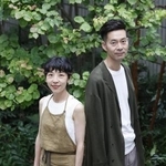 　ハンバートハンバートの佐野遊穂（左）と佐藤良成＝２０２３年
