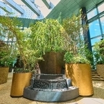 　四季の自然を楽しめるニュウマン高輪の高層階フロア「ルフトバウム」（提供写真）