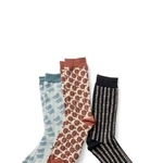 　山東京伝の小紋柄を施した「ビームス　ジャパン」のソックス（提供写真）